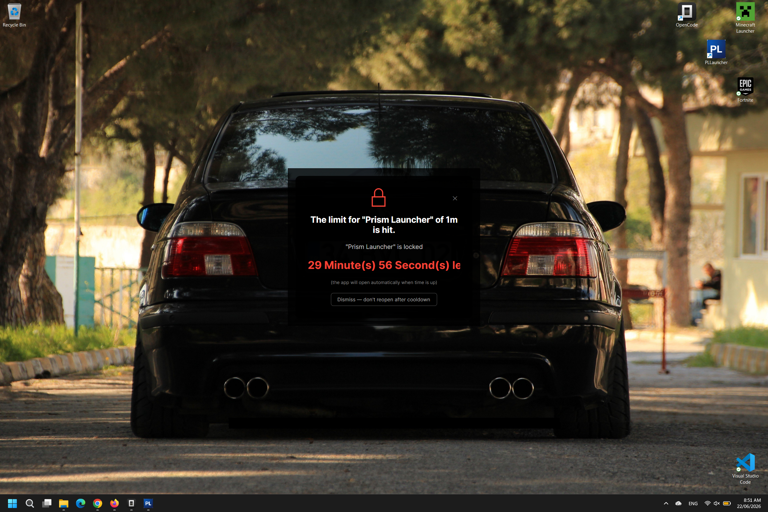 Lock Overlay